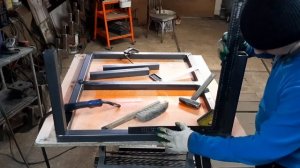 Сварной каркас тумбы под аквариум!