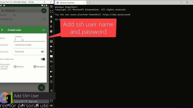 SSH/SFTP Server Terminal - Powerful SSH server for Android смотреть онлайн