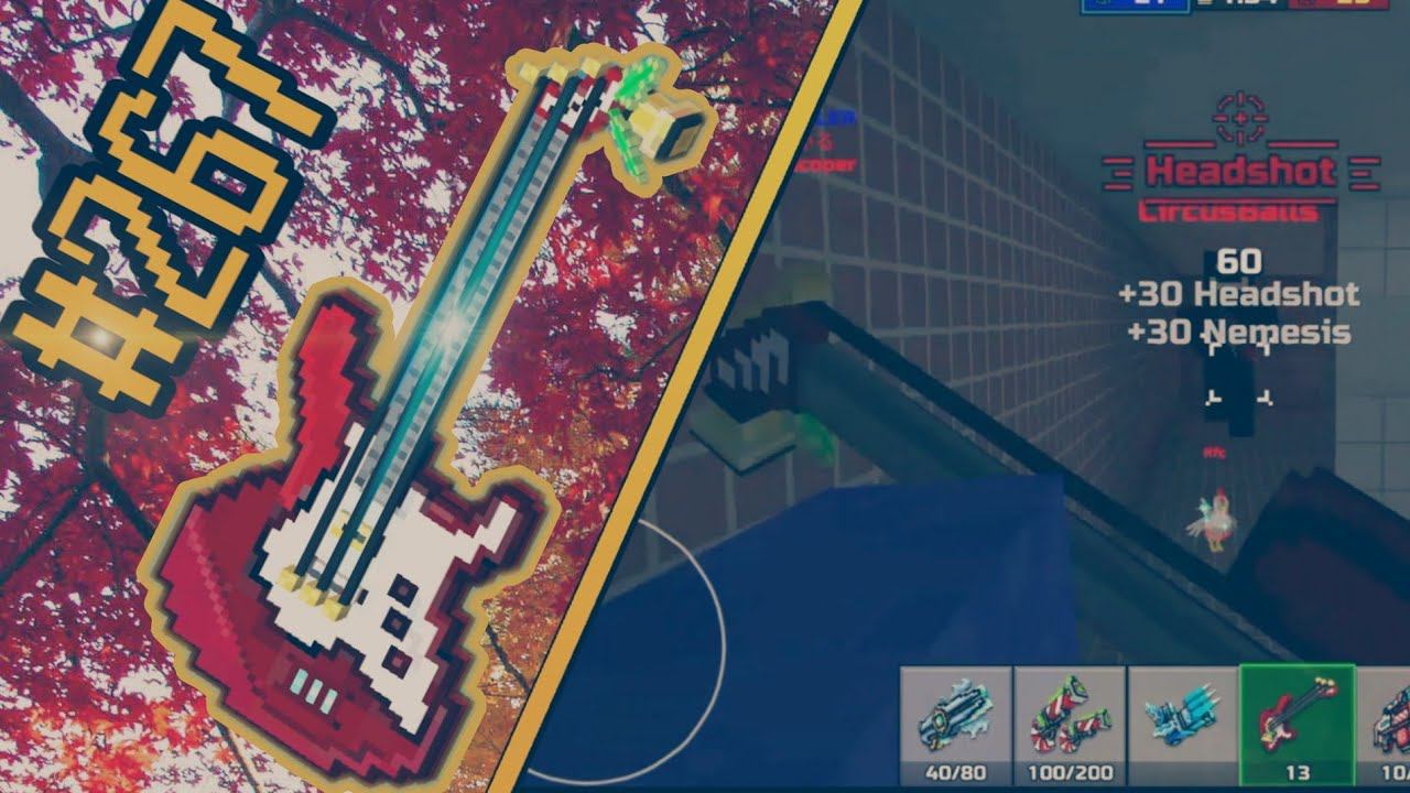 Pixel Gun 3d. {#267} Festive Guitar [Review].