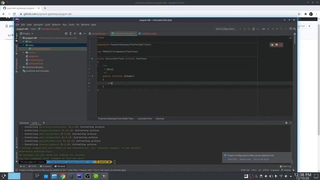 Creación de Scaffolding de librerías PHP смотреть онлайн