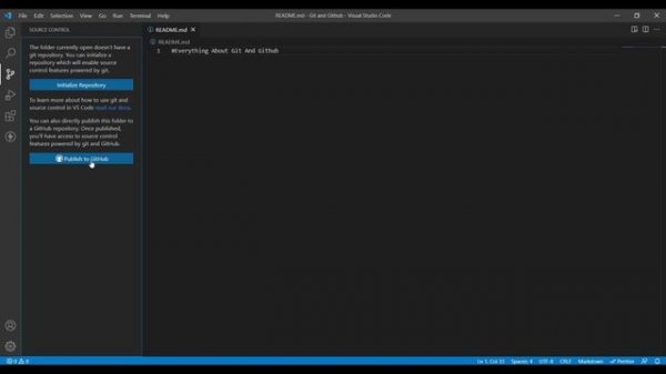How to Push Code from Vs Code to Git Hub | Complete Git & GitHub Tutorial
