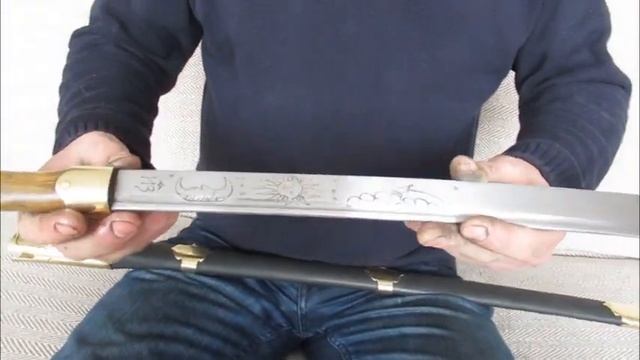 Шашка Аббас-Мирза для рубки спортивных мишеней 605 гр. смотреть онлайн