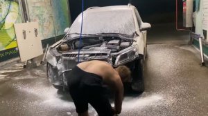 Чистка и мойка радиаторов охлаждения не снимая с авто / Volkswagen Tiguan 2010 год 2 литра