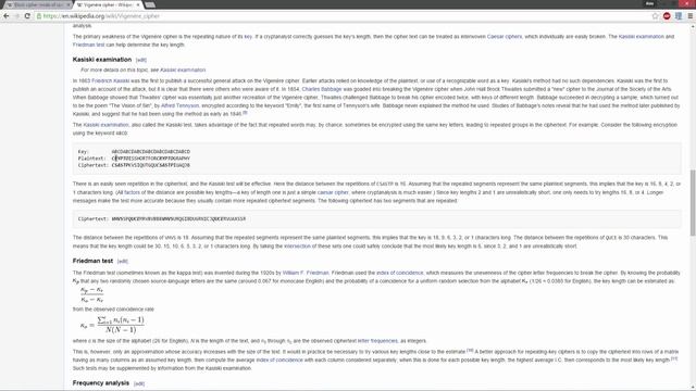 Java Programming Tutorial 28: Vigenère Cipher Pt. 1 смотреть онлайн