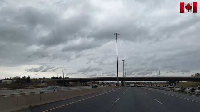 Toronto to Whitby driving Oct 1 2020 | Ontario | Canada смотреть онлайн