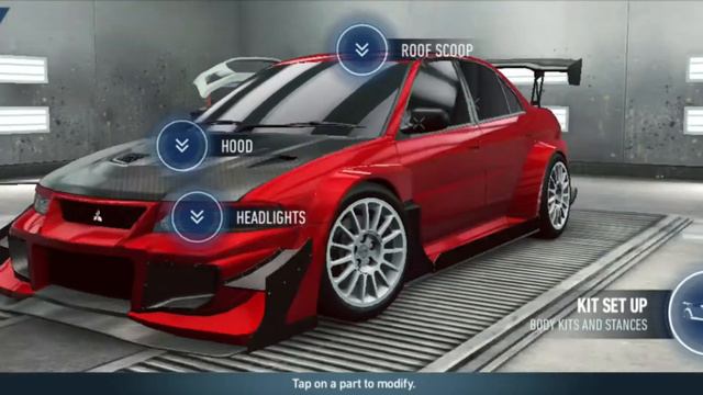NFS: No Limits Lancer Evo VI ModShop смотреть онлайн