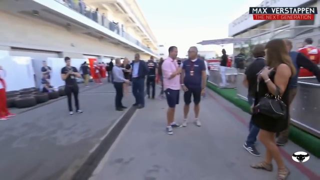 Olav Mol talks with Ted Kravitz about Max Verstappen and Lindsey Vonn USGP смотреть онлайн
