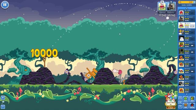 Angry Birds Friends Pig Tales Level 5 High Score 87k with Mushbloom смотреть онлайн