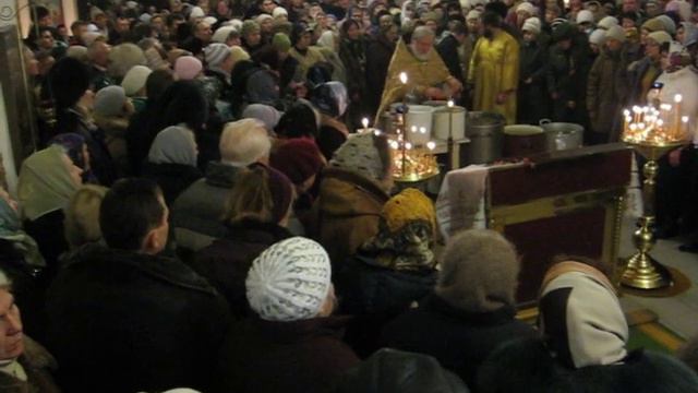 19 января 2009 года. Крещенский тропарь смотреть онлайн