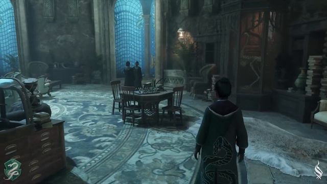 Explore The Mysterious Slytherin Common Room In Hogwarts Legacy - 4K Tour Of Slytherin Ambience!