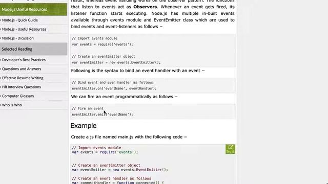 10 How event emitter works in Nodejs смотреть онлайн
