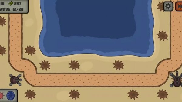 Tactical War Tower Defense Game Walkthrough (Level 9)