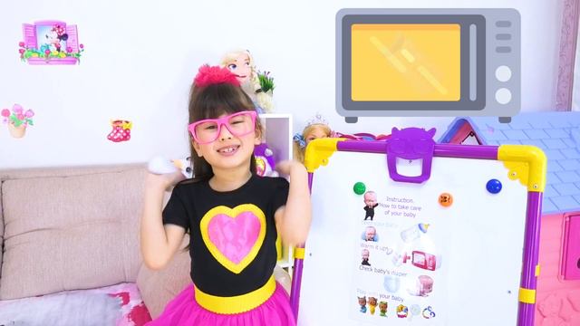 Эбби Хетчер, Шиммер и Шайн учатся ухаживать за малышом. Истории Для детей смотреть онлайн