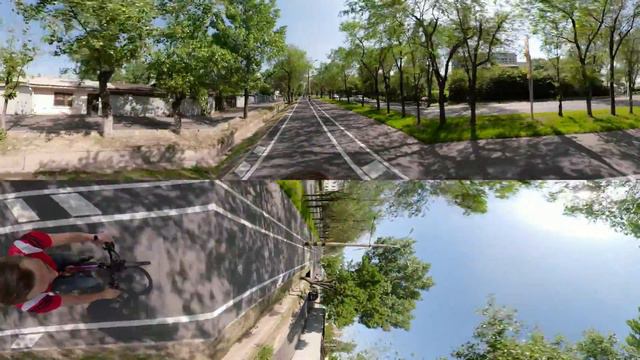 Велопоездка по Алматы. 360 градусов. Часть 2/9 смотреть онлайн