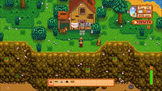 STARDEW VALLEY - HOW TO PUT HAT ON HORSE [PS4] смотреть онлайн