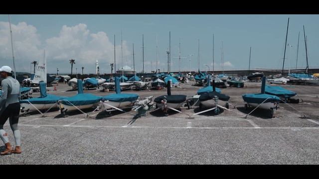 49er Sailing - Enoshima , Japan 4K
