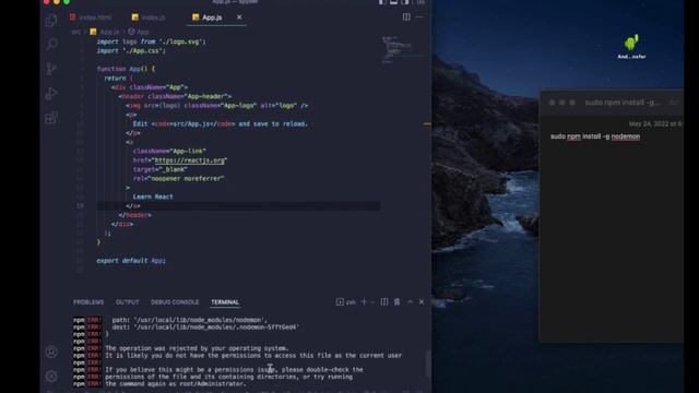 npm Err! Nodemon download error on mac смотреть онлайн