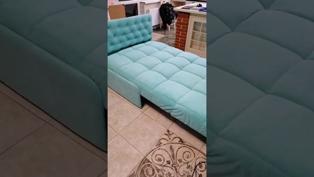 Диван - кровать Виктория механизм аккардеон. Ширина от 80 до 200см. Любой цвет и рисунок чехла смотреть онлайн