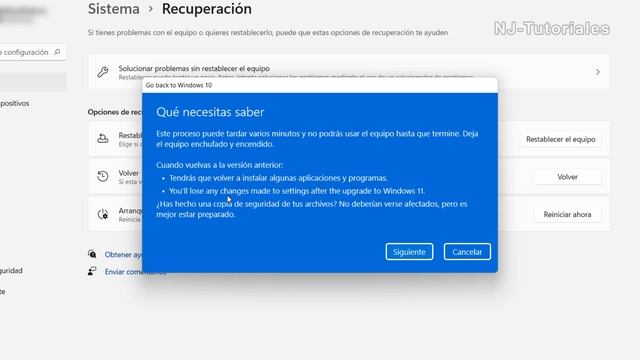 Como VOLVER de WINDOWS 11 a WINDOWS 10 (Bien Explicado) смотреть онлайн