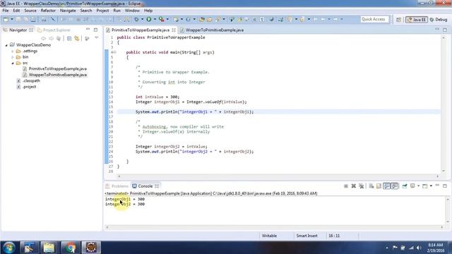 Java wrapper class (Autoboxing and unboxing) | Java Tutorial смотреть онлайн