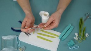 МК Подснежники из полимерной глины