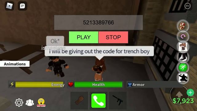 Trench boy Roblox song ID смотреть онлайн