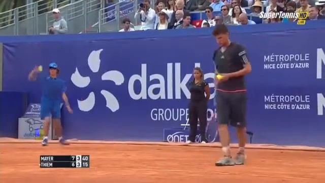 Dominic Thiem vs Leonardo Mayer 2015 Nice Final Match - Part 2 смотреть онлайн