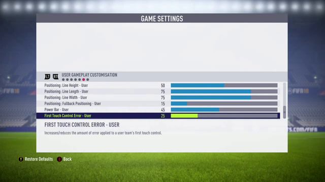 FIFA 18 Slider Settings смотреть онлайн