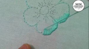 Вышивка гладью | для начинающих | легкие стежки