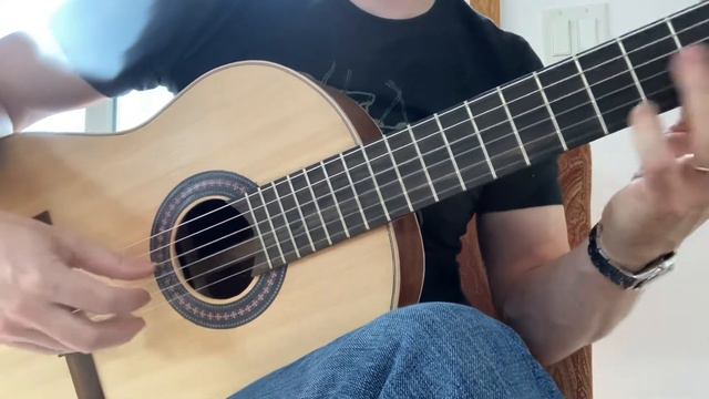 A little demo on a guitar I made: Sir John Smith, His Almain by Dowland. смотреть онлайн