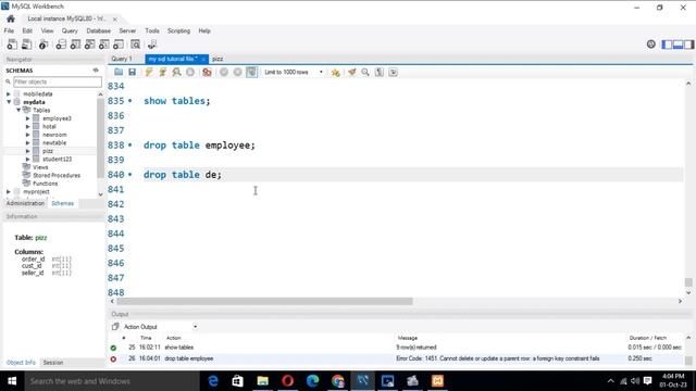 How to Use Unable to Delete Parent Table in MySQL: part-58 смотреть онлайн