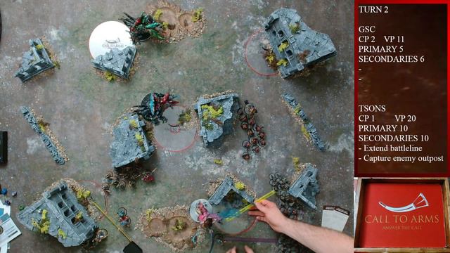 Thousand Sons vs Genstealer Cults - Warhammer 40k 10th Edition Battle Report 2000pts смотреть онлайн