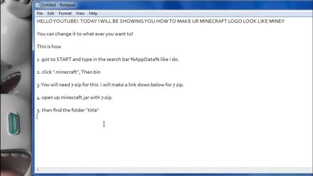 how to change a minecraft logo смотреть онлайн