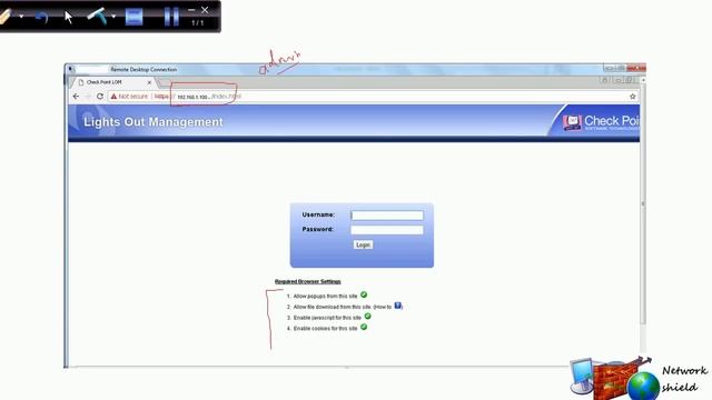 Check Point Lights Out Management LOM Port Overview смотреть онлайн