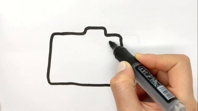 How to draw a camera | Как нарисовать камеру | Kamerani qanday chizish mumkin смотреть онлайн