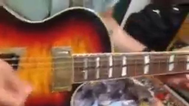 1996 Gibson Nighthawk Fireburst w/OHSC смотреть онлайн