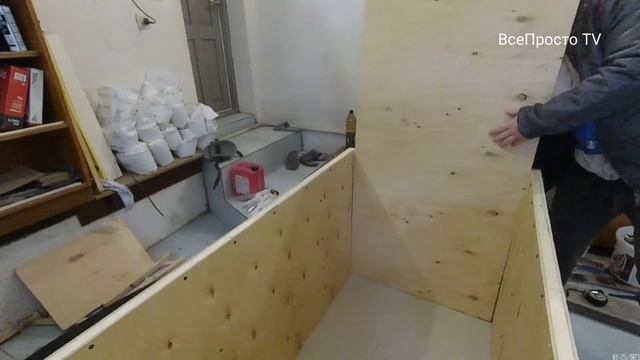 Будка для собаки из фанеры. Как сделать тёплую будку, легко и все просто смотреть онлайн