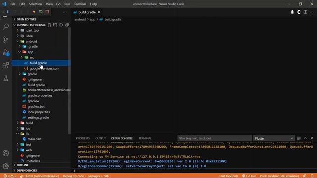 Connect Flutter App to Firebase Android Setup 2021(Flutter 2.2) смотреть онлайн