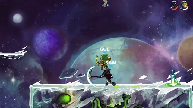 Scythe 0 to death Artemis -- Brawlhalla смотреть онлайн