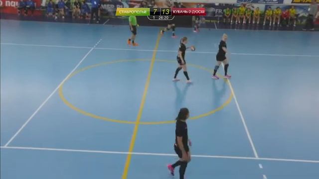 Гандбол. Ставрополье-СУОР - Кубань-2 смотреть онлайн