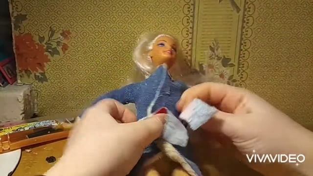 я сшила пальто для Барби смотреть онлайн