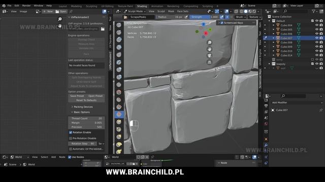 3D Modular STONE FLOOR in Blender, Substance and UE5 | 3D Modeling & Texturing | 3D Art | 3D Model смотреть онлайн