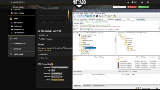 How to Backup Your Ark Server with Nitrado! смотреть онлайн