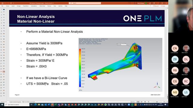 Online Training : Non Linear Analysis using Siemens Simcenter смотреть онлайн