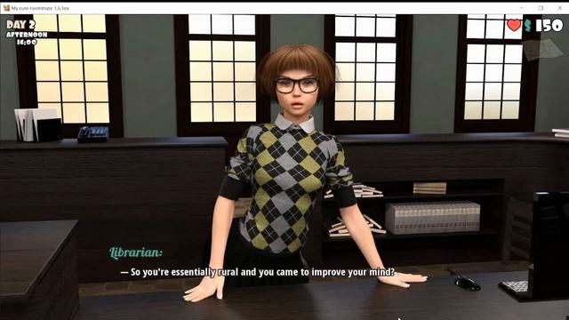 My Cute Roommate Part 1 Full Game Play Walkthrough смотреть онлайн