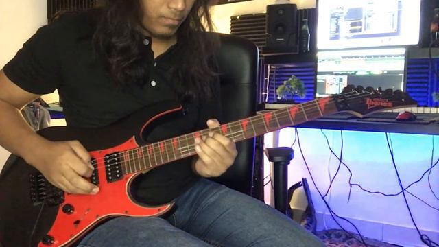 Tiara - Kris (guitar solo cover) смотреть онлайн