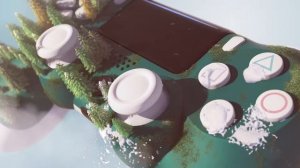 Геймпад беспроводной SONY CUH-ZCT2E, для PlayStation 4, зеленый