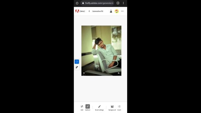 How to use generative fill photoshop beta in mobile | Generative fill photoshop beta in mobile смотреть онлайн