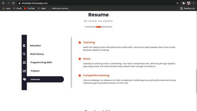 ? React Js Responsive Portfolio website with mailing functionality (2023) ? смотреть онлайн
