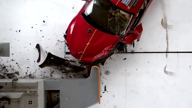 Tesla Model S crash test смотреть онлайн